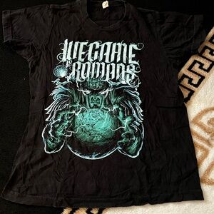 Vintage Used We Came As Romans band shirt size S